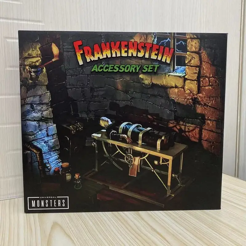 

20 см Neca 04827 тестовая кровать Frankenstein реквизит аксессуары для сцены 7 дюймов ручная работа Рождественский подарок Бесплатная доставка