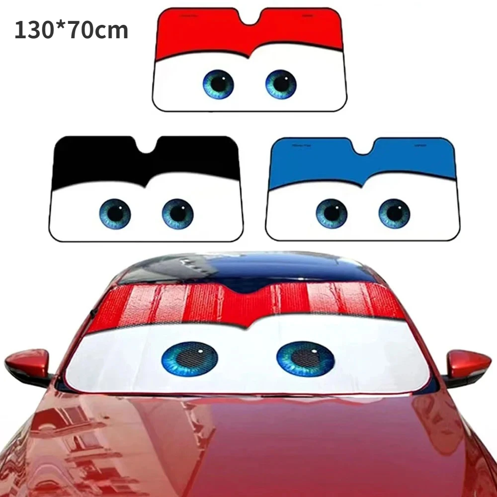 Солнцезащитный козырек на лобовое стекло autobot с мультяшным рисунком защита от