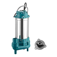 Domestic construction submersible vertical dirty water pump with cutter