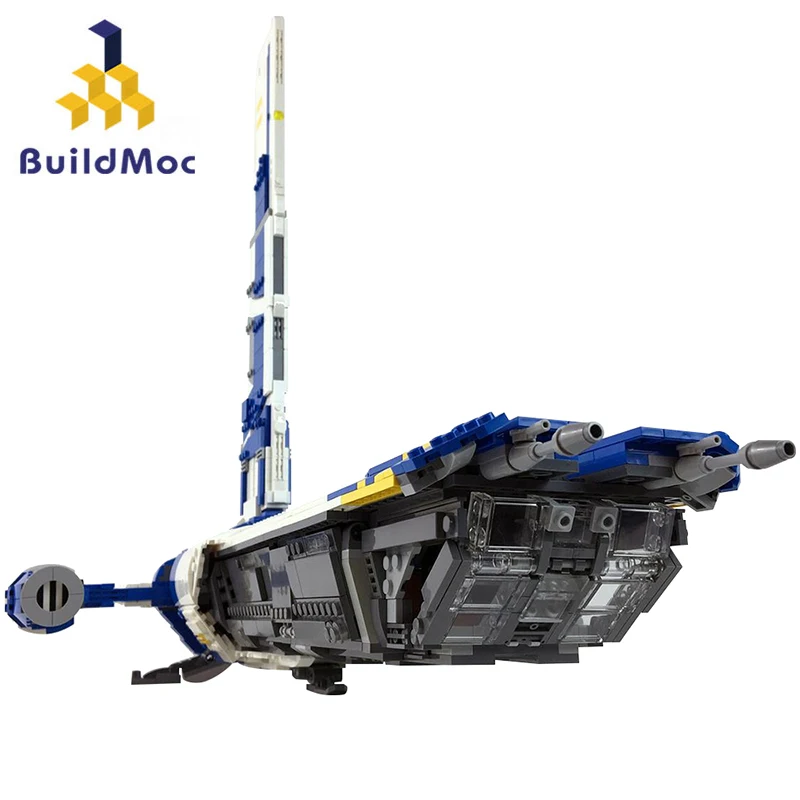 Buildmoc истребители космических войн набор строительных блоков Stinger Mantis MOC Наборы