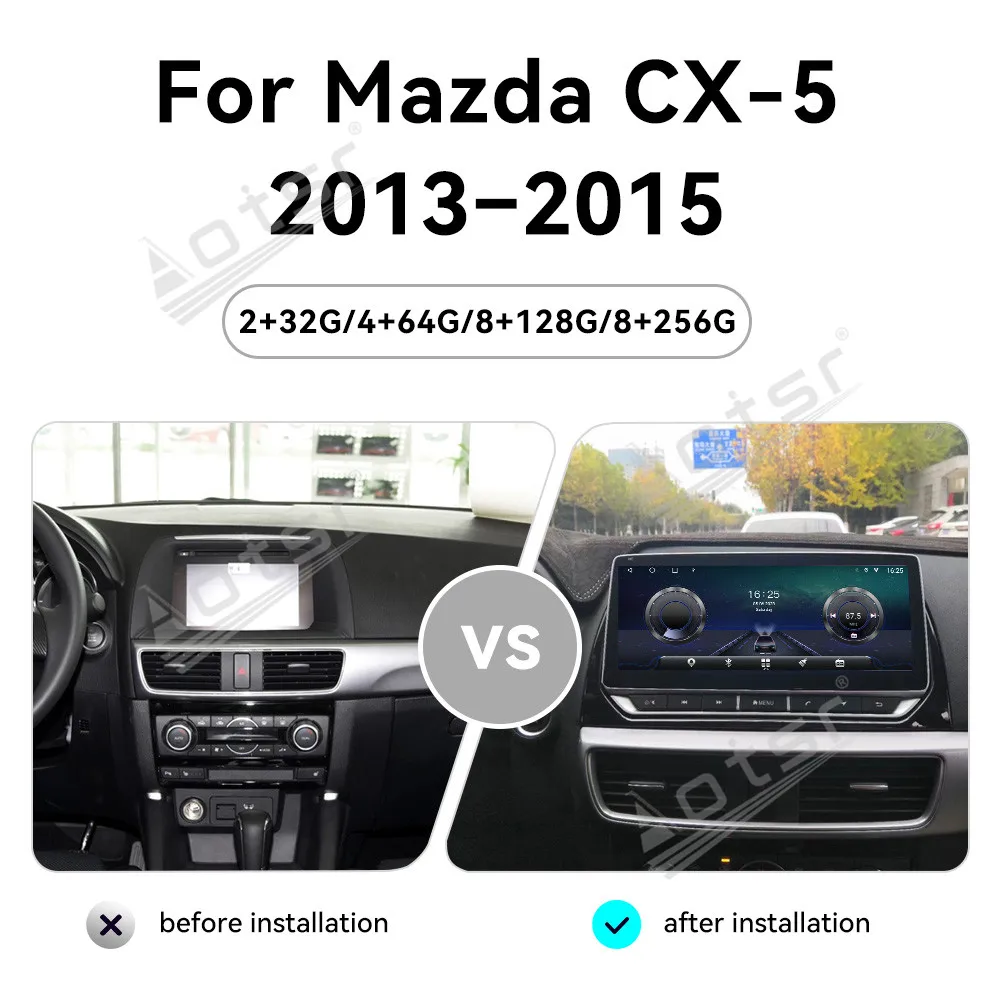 Автомобильный мультимедийный автомобильный плеер для Mazda CX-5 2013 2014 2015 Android Carplay