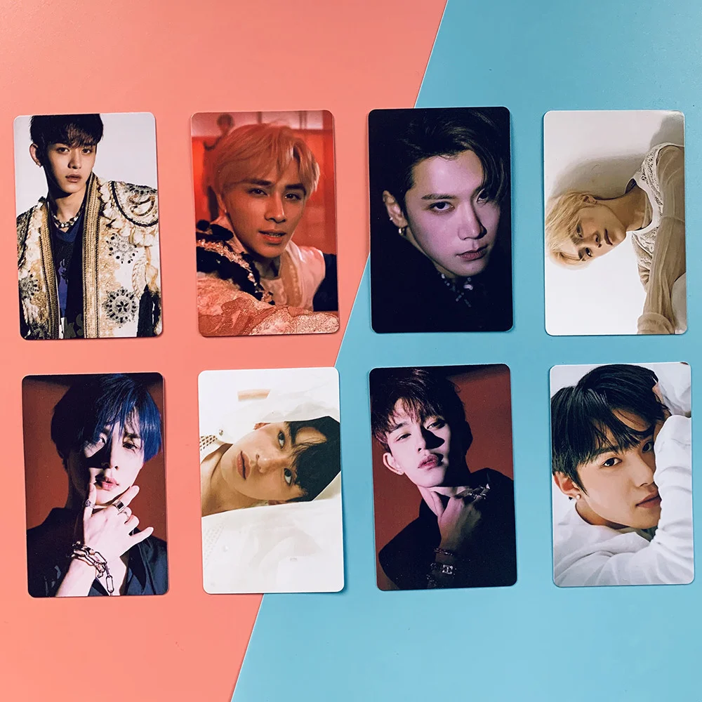 

8 шт./компл. Kpop Wayv фотокарты LUCAS десять высококачественных HD фотоальбомов