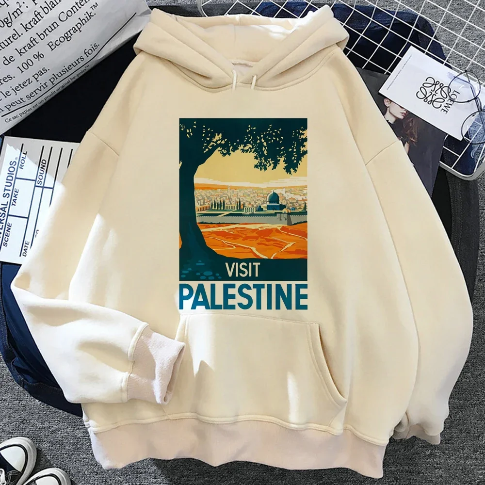 

Palestine hoodies women graphic funny gothic Kawaii sweater women aesthetic clothing