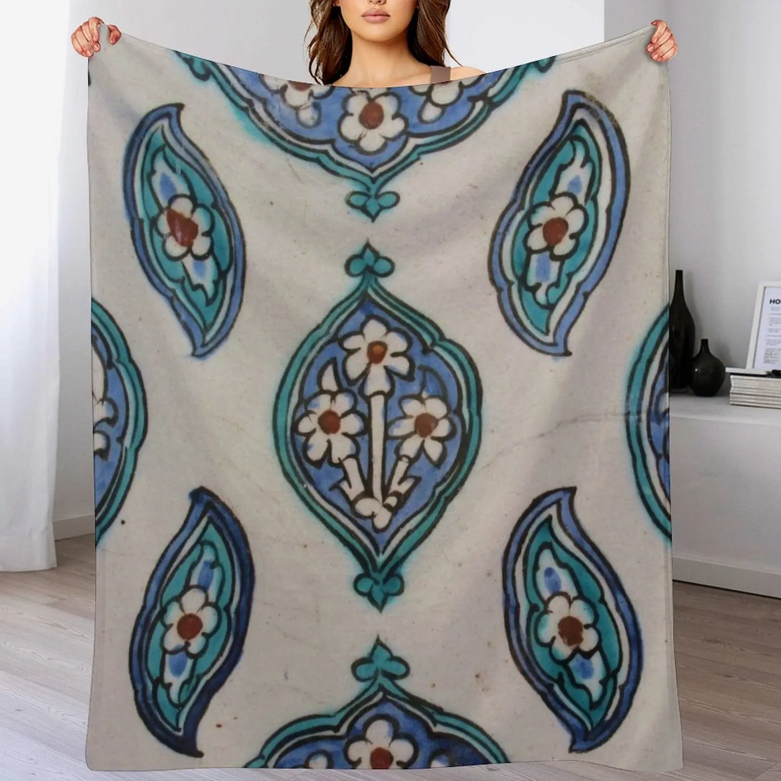 Фланелевое одеяло турецкий османский дизайн