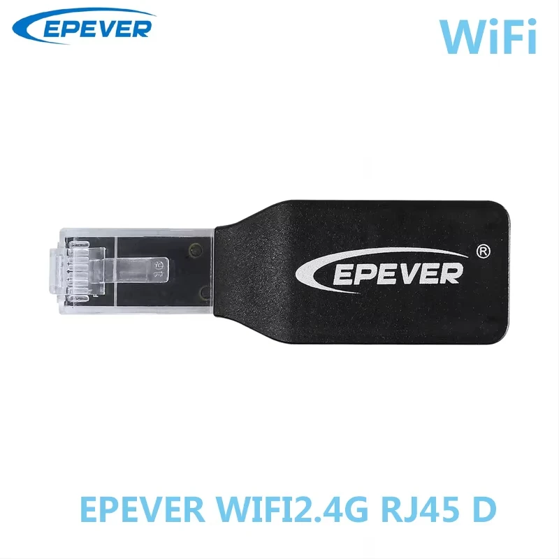 Фото Адаптер Wi-Fi EPEVER для контроллера заряда солнечной батареи MPPT EPEVER WiFi2.4G RJ45 D Мониторинг связи через приложение для мобильных телефонов №4