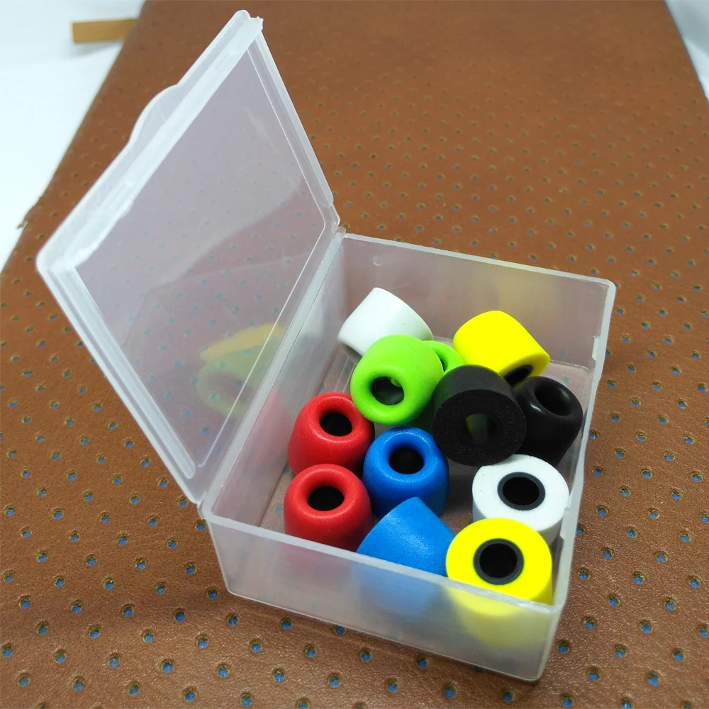 

4 пары, подушечки для наушников ANJIRUI T500 из пены с эффектом памяти, подушечки для наушников-вкладышей T500, губчатые аксессуары для наушников 4,9-6...