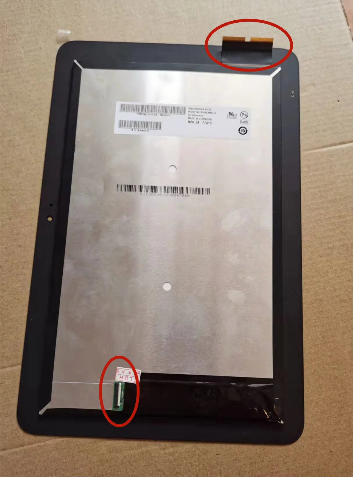 Фото ЖК-дисплей 10,1 дюйма для Asus Transformer Mini T103HA t103 ha T103HAF T103H t103 h, сенсорный экран, дигитайзер, сенсорный планшетный ПК в сборе №3