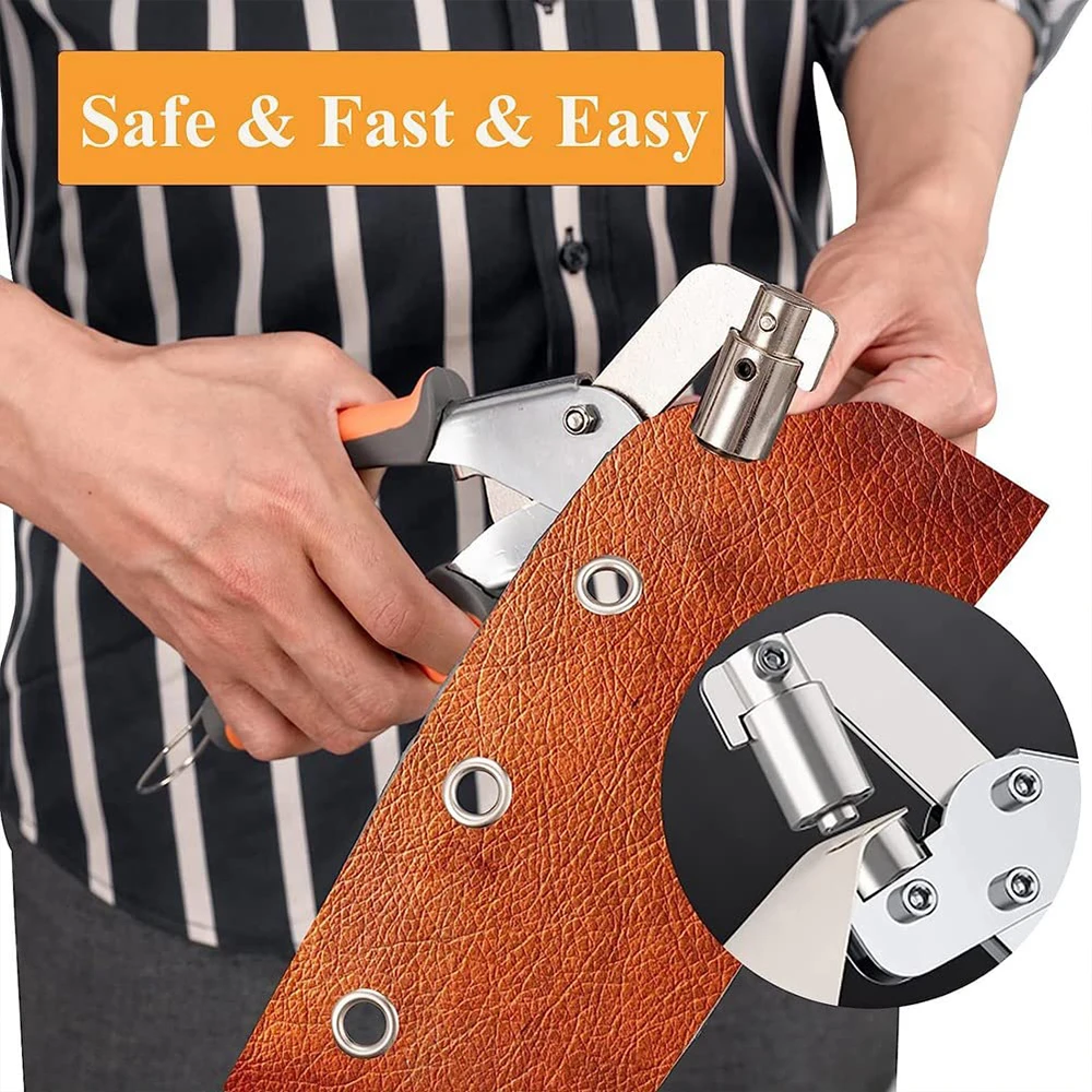 Набор плоскогубцев для век с 20/100/300/500 шт. люверсов диаметром 10 мм