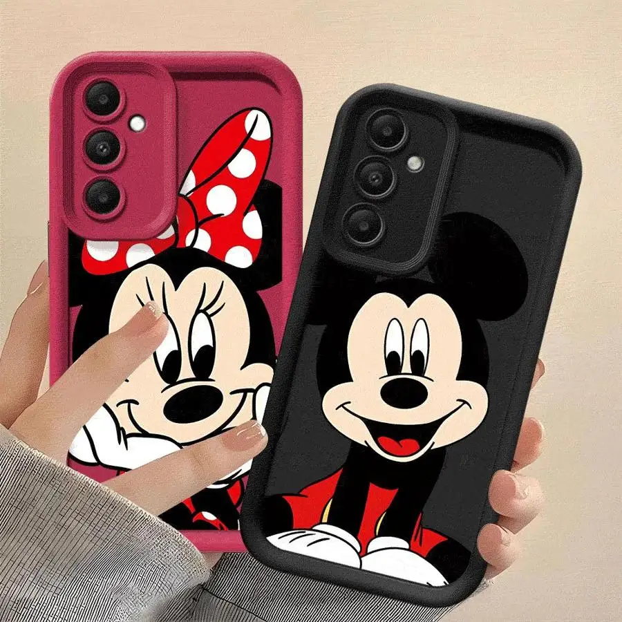 Чехол для телефона Disney с Микки и Минни Маусом Galaxy A20 A50s A10 A04 A10s A20s A30 A50 A03 A03s A04s A04e A71