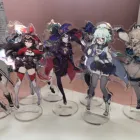 Фигурки Genshin Impack, ударопрочные аксессуары EULA ALBEDO MONA KLEE VENTI JEAN Genshin Impact Action