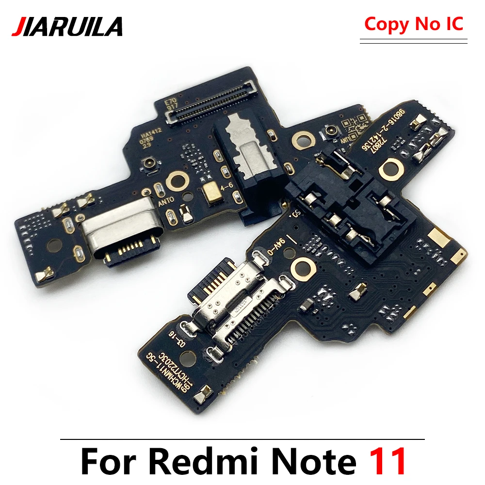 10 шт. для Xiaomi Redmi NOTE 11 Телефон с USB-портом зарядки док-разъем разъем плата гибкий