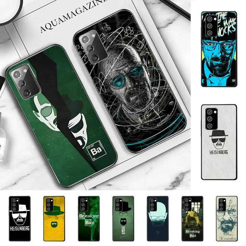 

Breaking Bad Chemistry Walter white Phone Case for Samsung Note 5 7 8 9 10 20 pro plus lite ultra A21 12 72