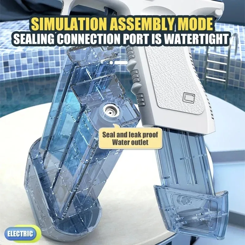 Электрический Водяной Пистолет В Стиле Glock Автоматический Игрушечный