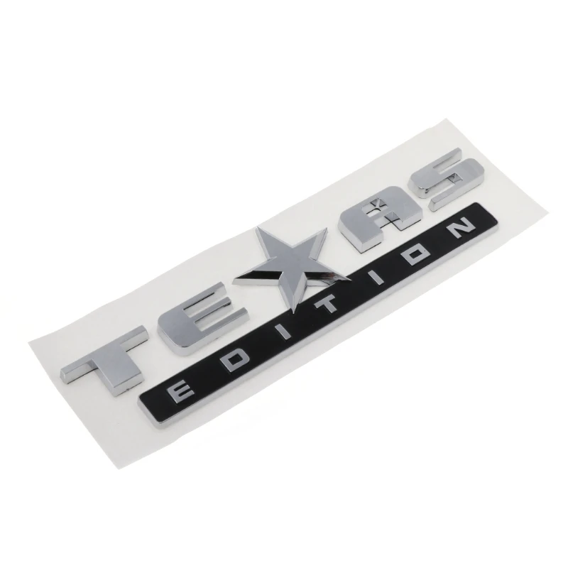 Эмблема TEXAS EDITION Emblem 3D универсальная наклейка для Chevy Silverado GMC Sierra Truck Высокое