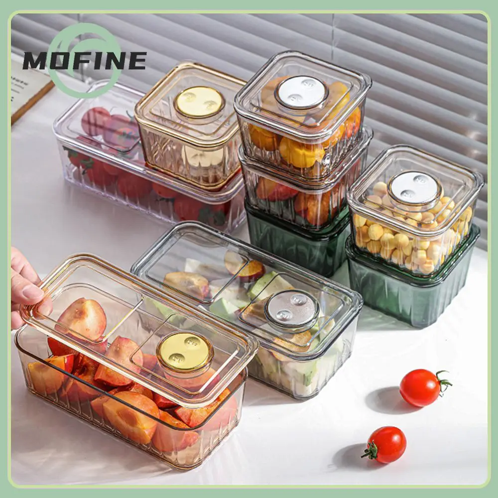 

High Temperature Resistance Food Storage Box Safe And Non-toxic Fresh-keeping Box For Freezing Convenient Durable Moisture-proof