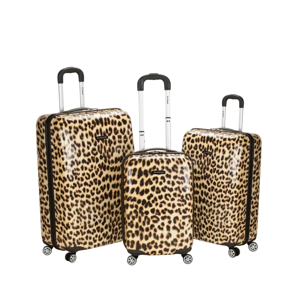 

Rockland Luggage 3-Piece Hardside Polycarbonate/ABS Upright Luggage Set