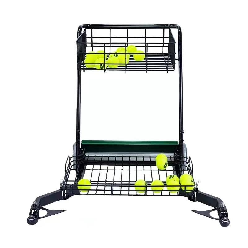 

Tennis ball pickup cart, automatic ball pickup cart, tennis training cart