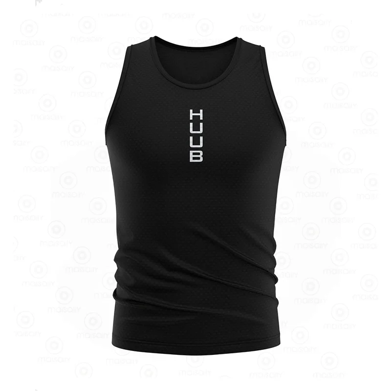 

HUUB Men Cycling Base Layer Summer Jersey Cycling Vest Reflective MTB Road Bike Bicycle Vest Mesh Underwear Cycling Clothing