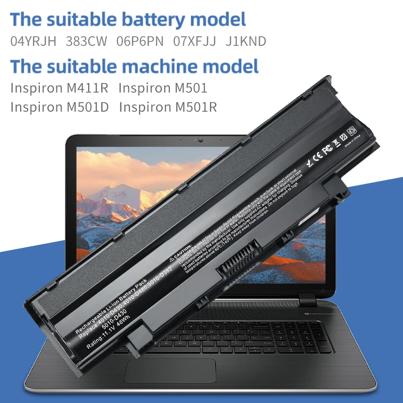 SUOZHAN J1KND аккумулятор для ноутбука DELL Inspiron N4010 N3010 N3110 N4050 N4110 N5010 N5010D N5110 N7010 N7110