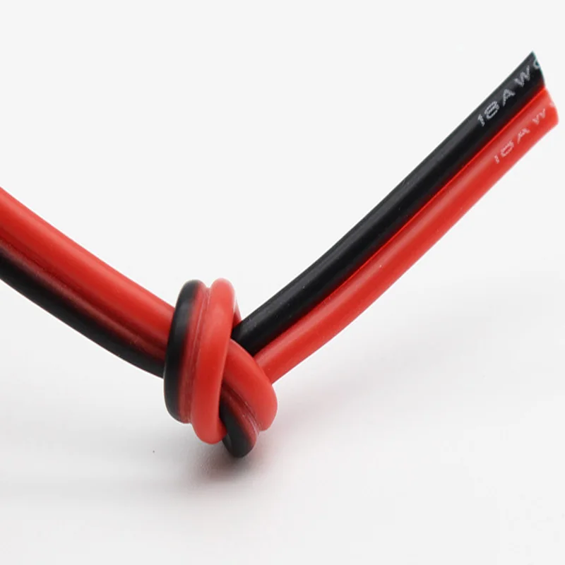 100 м/рулон нагревательный кабель из силиконовой резины 2 контакта 26 24 22AWG UAV