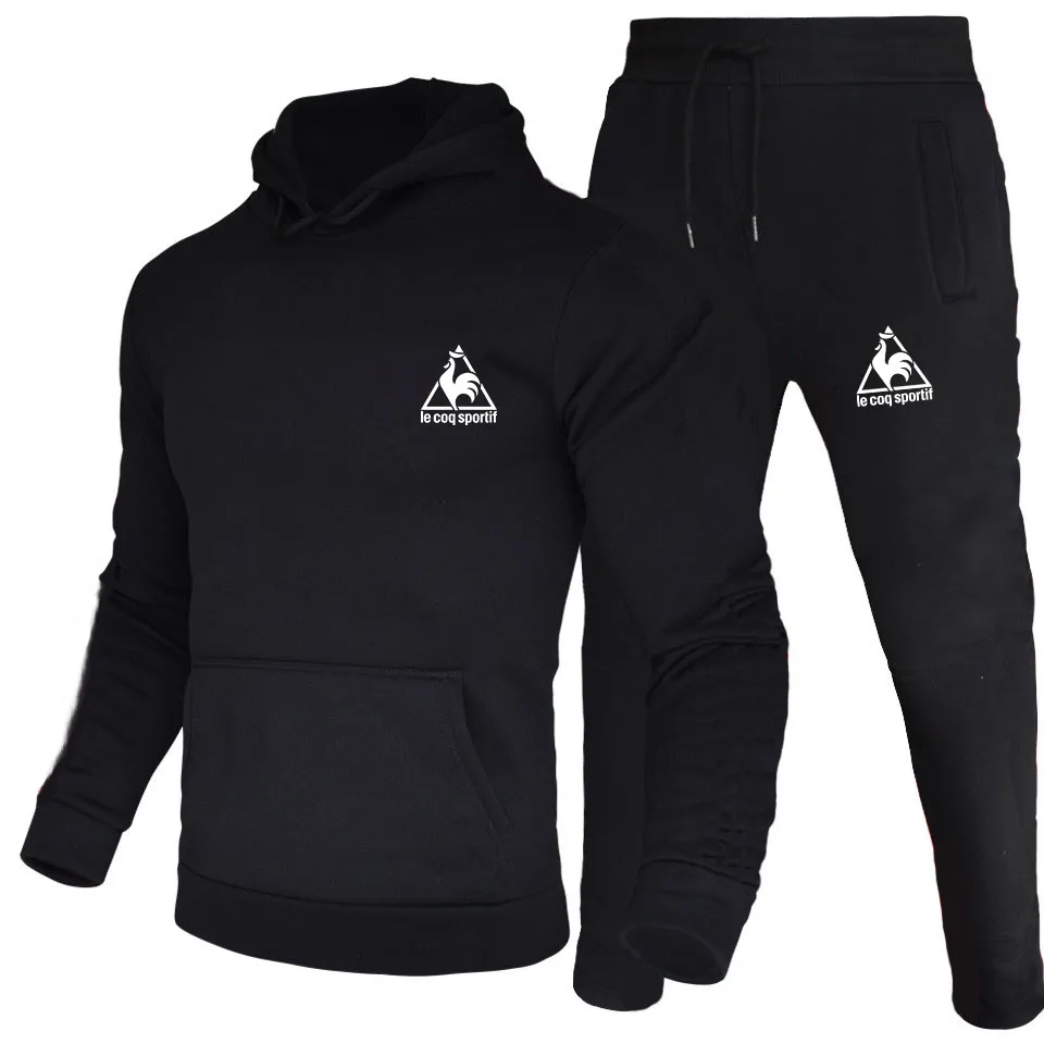 

2024 New Men's Tracksuits Jogging Suit Hight Quality Brand Angel Printed Sweatshirt Sport Casual Hoodie and Pants Two Piece Set