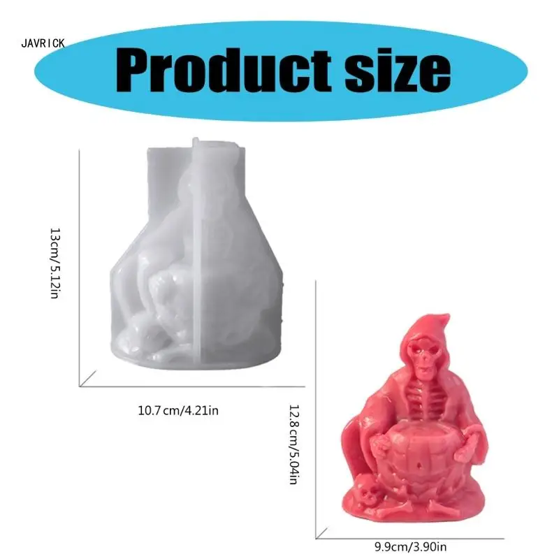 Силиконовые формы для свечей на Хэллоуин принадлежности изготовления