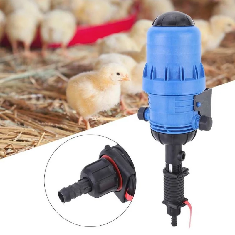 

0.4%-4% Livestock Farming Chemical Fertilizer Mixing Injector PVC Proportional Pump Automatic Doser Dosing Fertilizer Dispenser