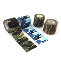 elastic wrap tape ankle finger arm wrap breathable camouflage self adhesive sports protector hunt disguise elastoplast bandage