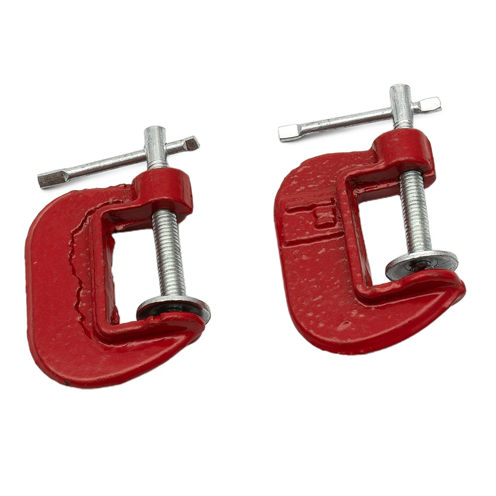 

Equipment Clamp Vises 1\\\" 2pcs Adjustable Carpentry DIY Device Gadgets Heavy duty Mini G shpaed Steel Woodworking