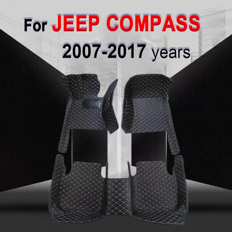 

Car floor mats for Jeep Compass 2007 2008 2009 2010 2011 2012 2013 2014 2015 2016 2017 Custom auto foot Pads