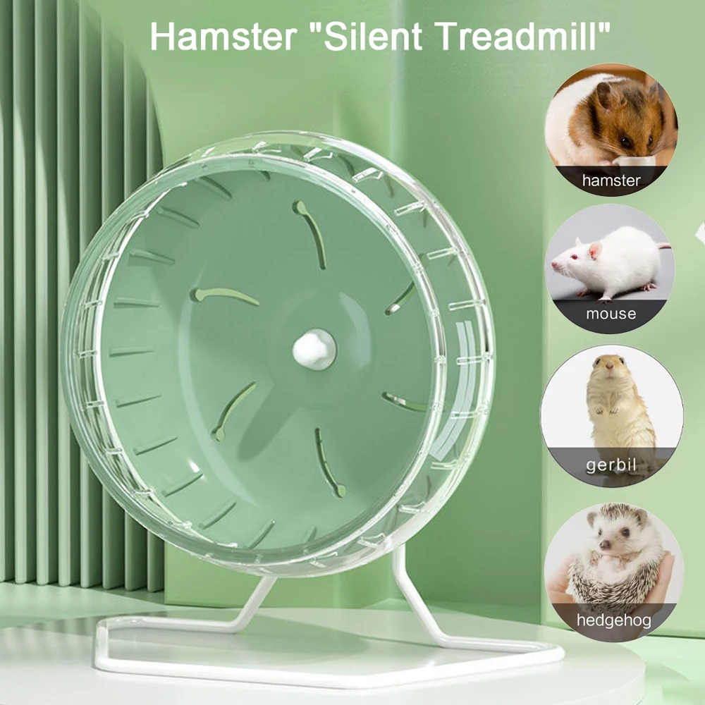 4 Size Hamster Running Hamster Running Wheel Toy Silent Rotatory Jogging Wheel Pet Sports Exercise Super-Silent 4 Colors New