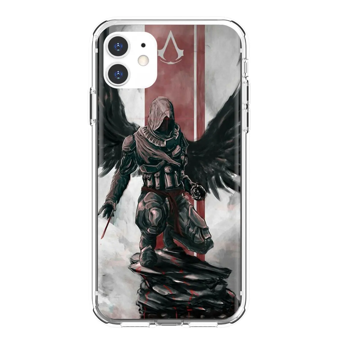 Чехлы для телефонов с изображением черепа-ассасина-креда-игры-фигурка-искусство