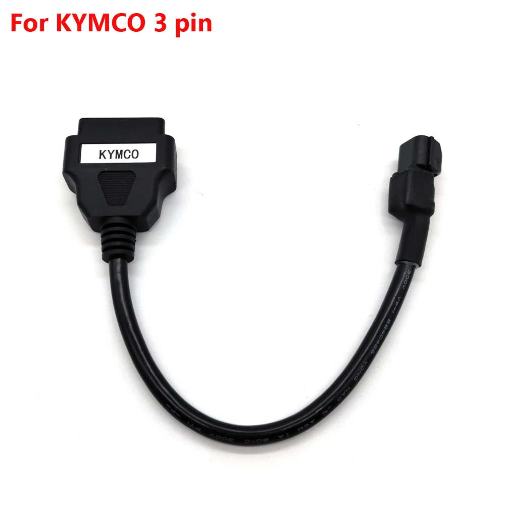 For KYMCO 3pin Motorcycle cable OBD OBD2 diagnostic cable