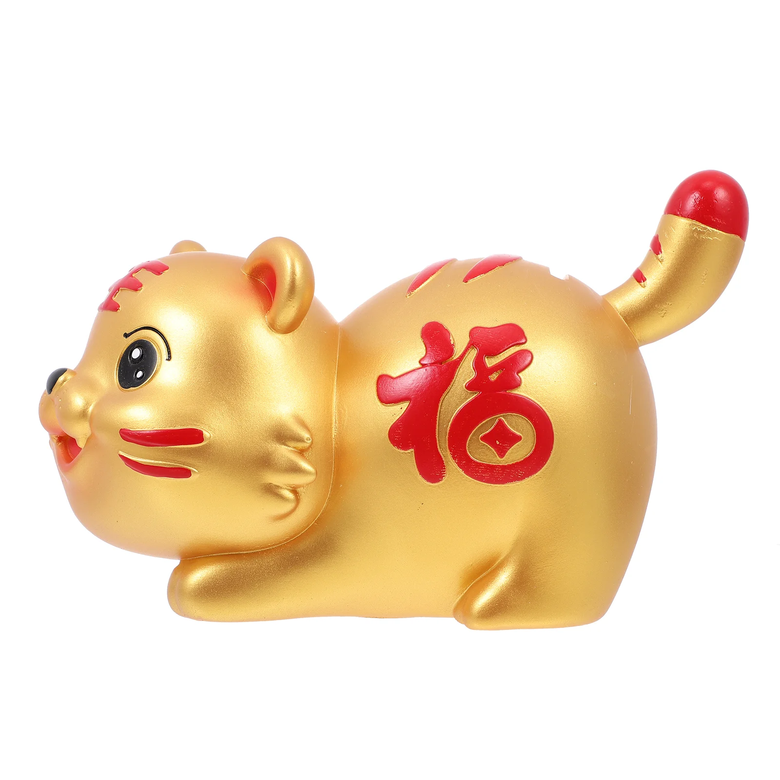 

Bankmoney Piggy Figurine Saving Statue Box Animal Zodiac Pot Feng Kids Shui Year Jar Tigger Cute Decoration Toy New Figurines