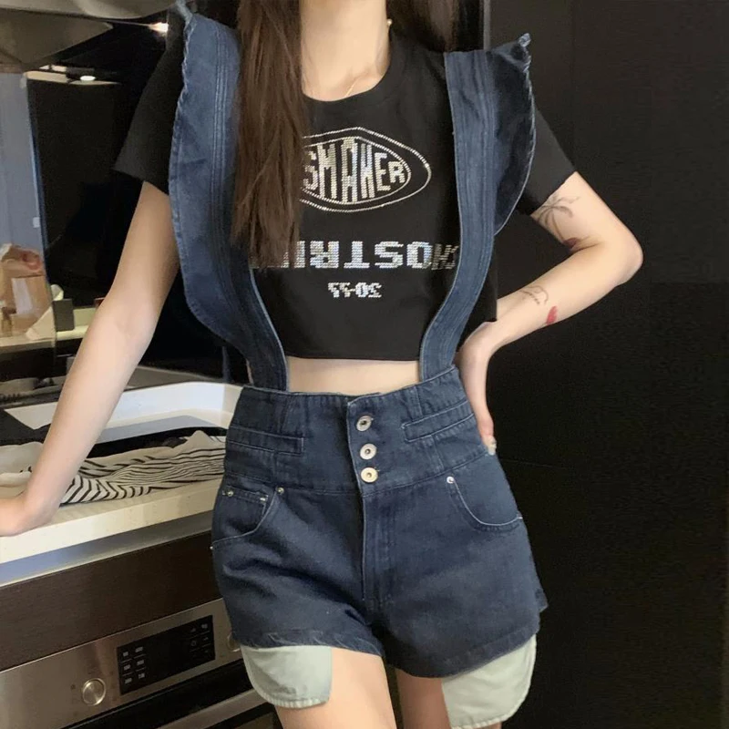 Летние прямые короткие джинсы для женщин с высокой талией женские мягкие
