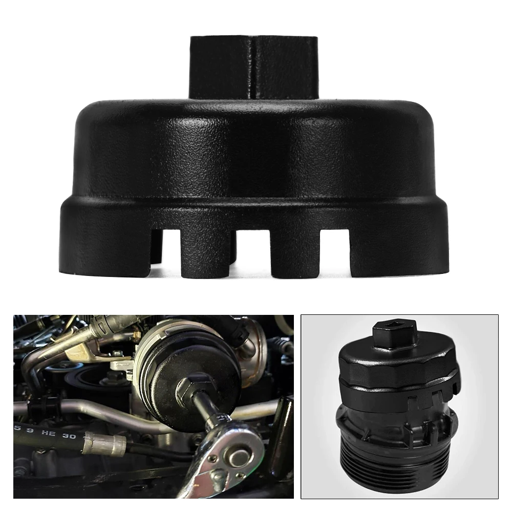 14 канавки 64 5 мм алюминиевый колпачок масляного фильтра гаечный ключ 3/8 головка