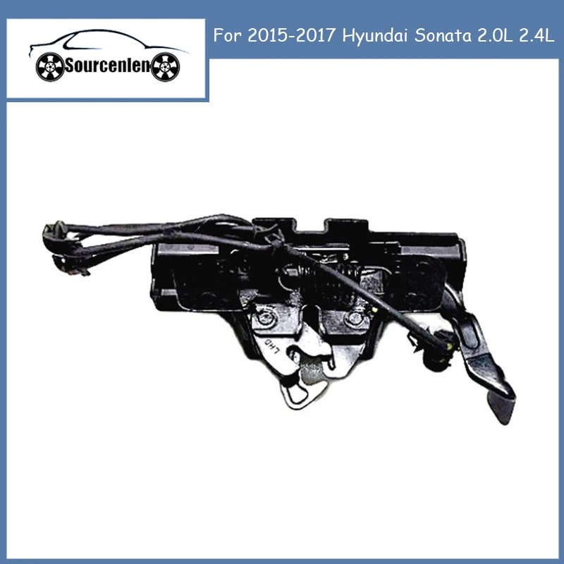 

Защелка замка капота OEM 81130C1100 для 2015-2017 Hyundai Sonata 2.0L 2.4l блокировка крышки двигателя