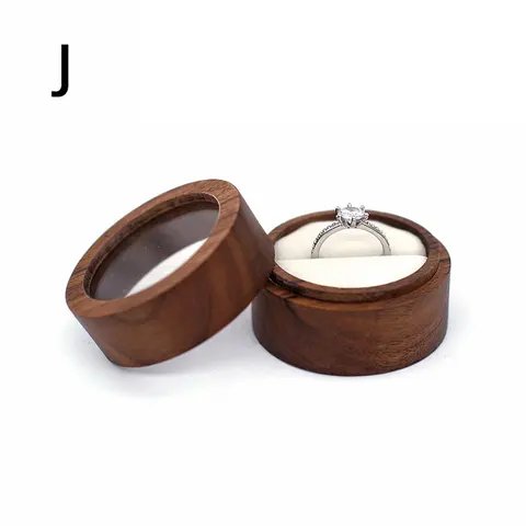 Портативная деревянная квадратная шкатулка для ювелирных изделий, Свадебная шкатулка для колец, шкатулка-органайзер для ювелирных украшений, роскошная подарочная упаковочная коробка, 1 шт.