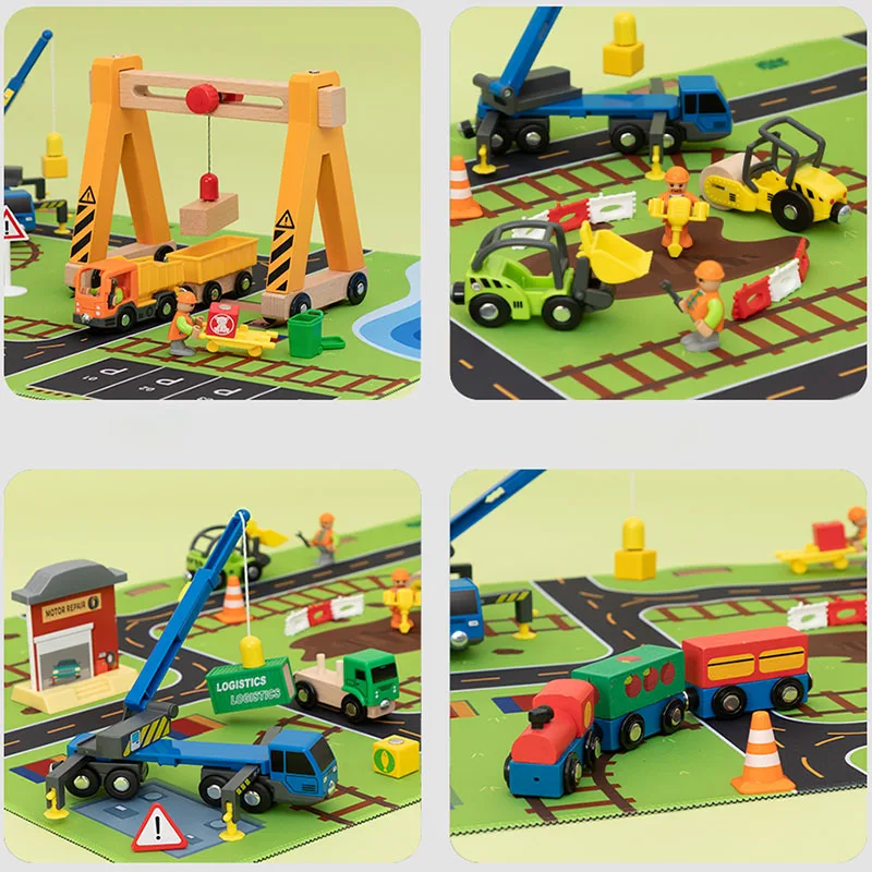 

Детский нескользящий игровой коврик для дошкольного возраста, 2022