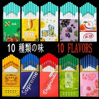 hot selling tea smoke fruit mixed flavor men and women health cigarettes do not contain nicotine no tobacco