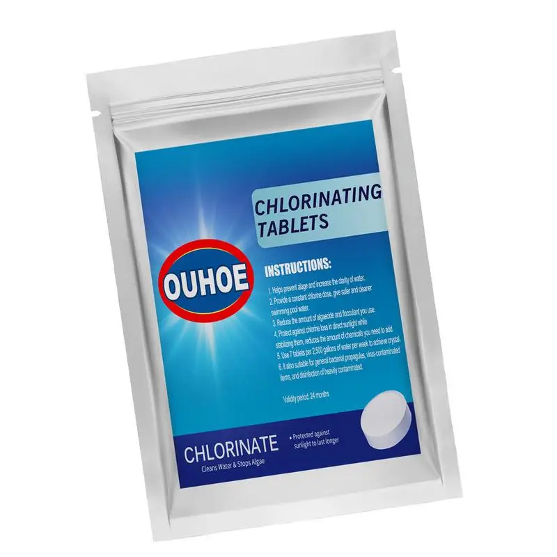 

Chlorinating Tablets For Swimming Pools Swimming Pool Chlorine Tablets Multi-Purpose Self-Dissolving Pool Chlorine Tabs Long