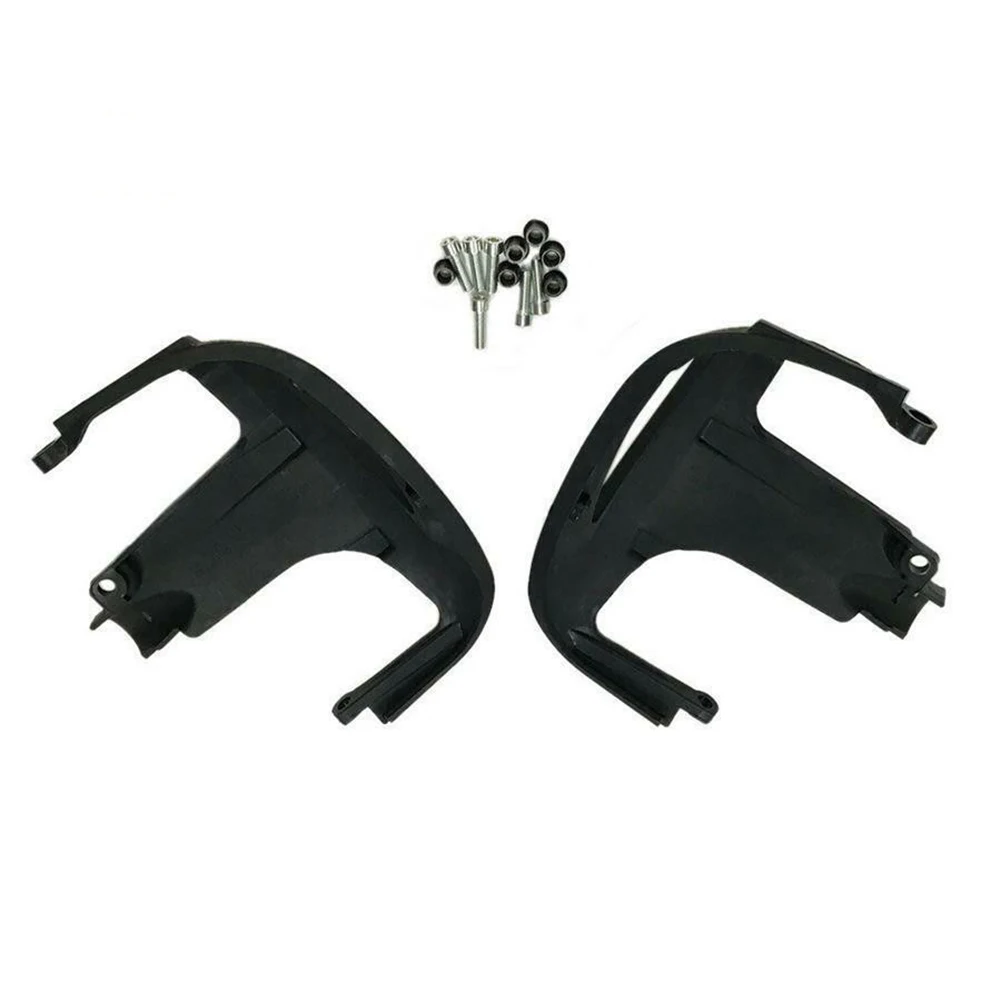 

Car Guards 2pcs/set ABS About 105G Black Convenient Durable Easy To Use Engine Protector For BMW Simple Design