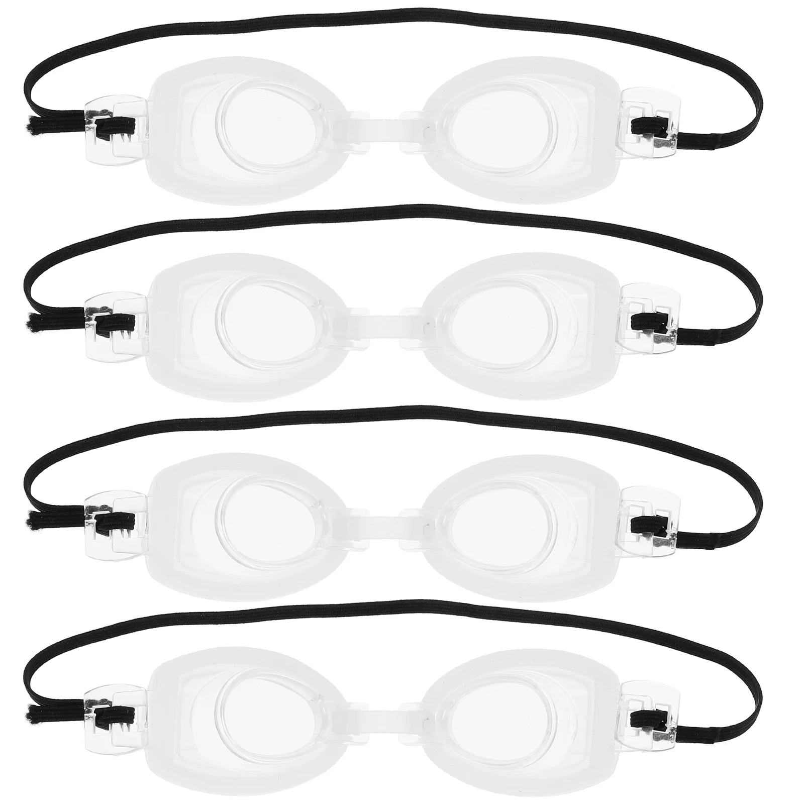 

4pcs Swimming Goggles Dress Up Eyeglasses Costume Accessories