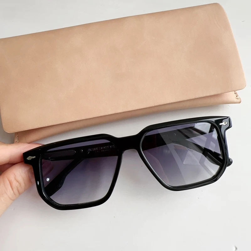 НОВЫЕ солнцезащитные очки JMM SABURO модный дизайн квадратные ацетатные мужские