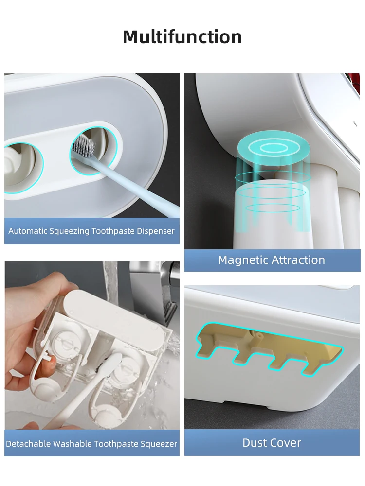 Joybos Магнитная адсорбирующая перевернутая зеркальная Автоматическая выжималка