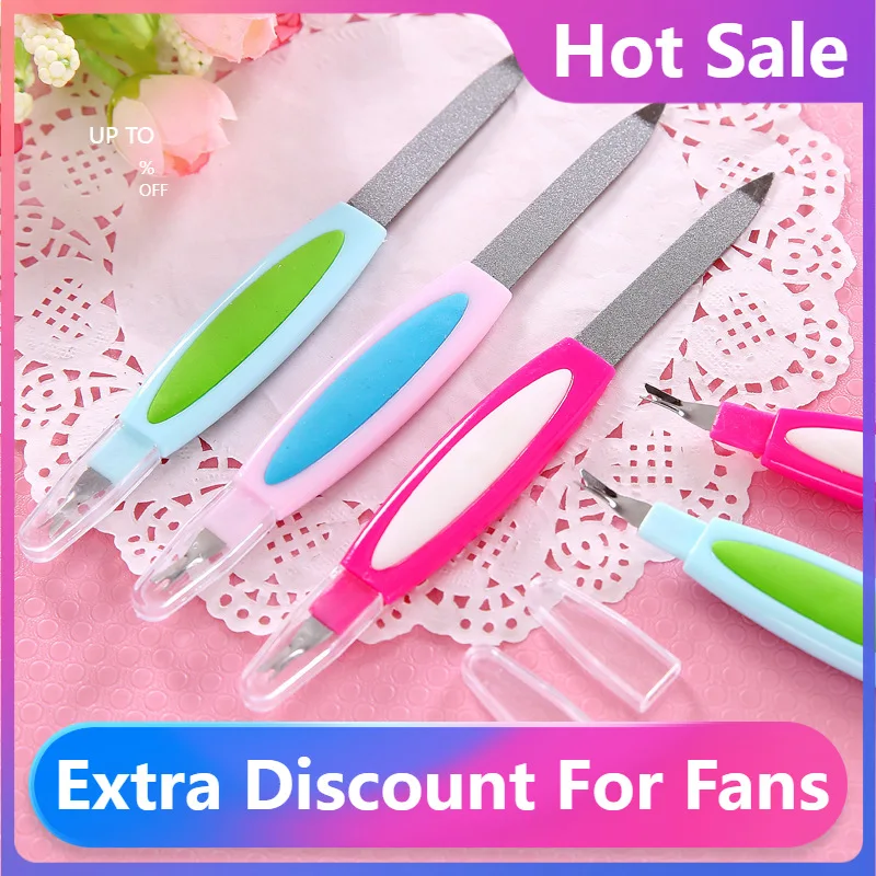 

Новинка 2022, двухсторонний буфер для ногтей, пилочки для кутикулы, пилочка для ногтей двойного назначения, пилочка для маникюра и педикюра, м...