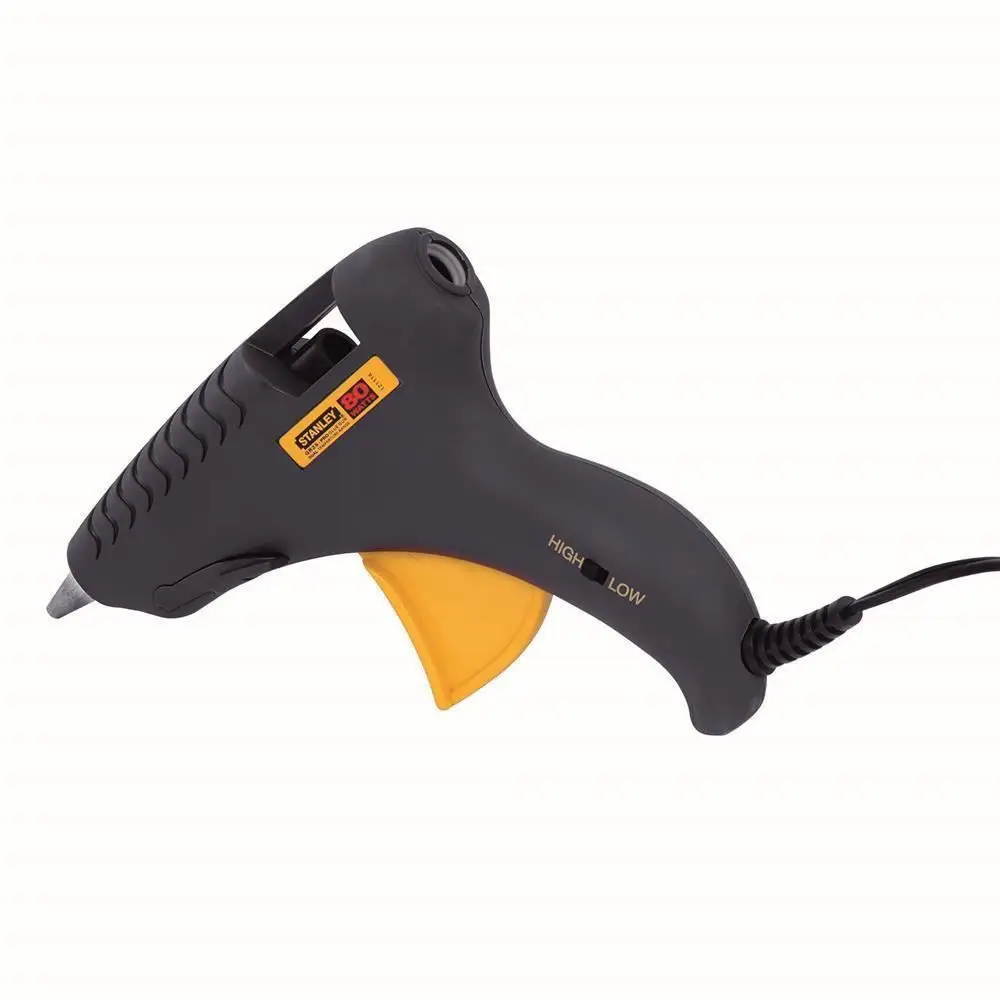 Stanley ST6GR25 Silicone Gun, 80W, Heat Resistant and Insulated Body, Quality Material EU Plug Type