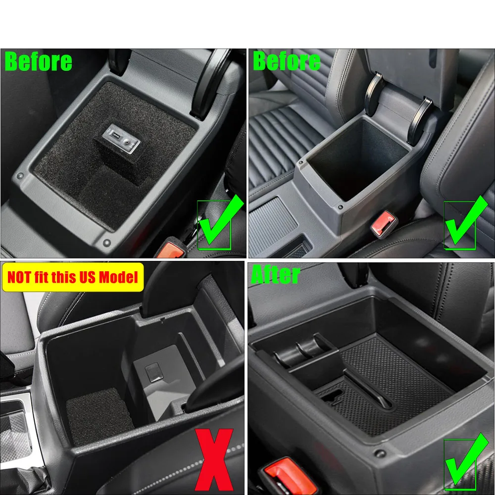 Car Armrest Box case For T-Cross Touareg Jetta Sharan Tiguan Touran Teramont Passat CC Variant Arteon Golf Sciocco MAGOTAN T-ROC |
