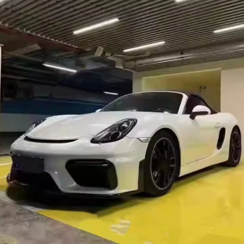 Передний бампер дневная Рабочая решетка в сборе для Porsche 981 модифицированный