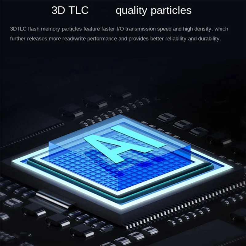 Фото A98Z SK M2 NVME 2242 Высокоскоростной твердотельный накопитель Высококачественная 3D-флеш-память Высокоскоростное чтение/запись №5